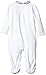 Tommy Baby-Girls Velour Coverall Long Sleeve Romper, White, 0-3 Months (Manufacturer Size:62)