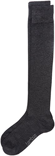 Nur Der Herren Bambus Knie, 495266 Calcetines altos, Grau (anthrazitmel.), W39/L42 para Hombre