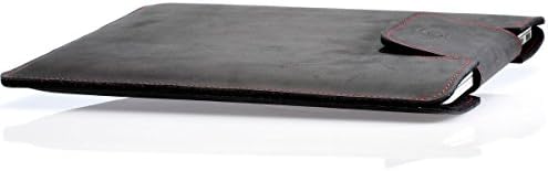 Made in Germany Leather Case for Apple MacBook 12 Inches Black