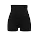 Produktbild Tomatoa Frauen Yoga Skinny Sport Gymnastik Hosen Running Casual Elastischen Hohen Taille Shorts Hotpants Fitness Shorts Jogginghose Damen Sport Short (Schwarz, M)