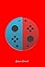 Produktbild Gamer Journal: Lined Journal - Gaming Controller Cute Gamepad Video Game Gamer Gift - Red Ruled Diary, Prayer, Gratitude, Writing, Travel, Notebook For Men Women - 6x9 120 pages