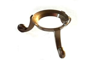 CharpauS Dreifuß Kugelständer | Eierständer aus Plexiglas - 10 Stück | Farbe wählbar (Gold)