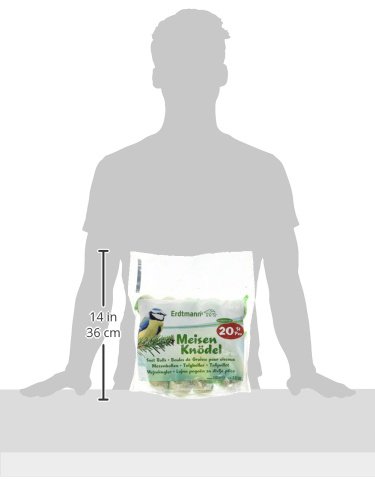 Erdtmanns 20 Meisenknödel im Polybeutel, 1er Pack (1 x 1.6 kg) - 13