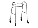 Produktbild Rollator Duraluminium 4 Rollen (Ant. Schwenk Post. Bremsen)