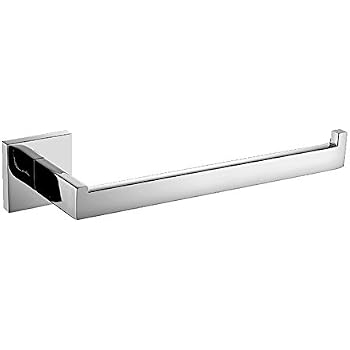KOKOSIRI Single Towel Bar Bathroom Towel Holder For Bath Kitchen 20 Inch Necklace Holder Wall Mounted Chrome Stainless Steel B4005ch L20