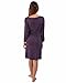The Essential One - Luxury Lace Maternity Nursing Nightie - Purple - Medium - EOM129