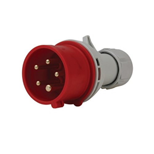 Unitec 40578L CEE-Stecker 32A, lose, rot