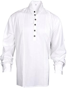 Modestone Men's Embroidered Western Camicia Cowboy Filigree Pattern Material Black