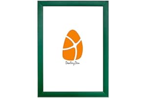 BLINKZ DECORATIONS Rainbow 20 Colours Range Modern Thin Picture Photo Poster Frame Decor A2 A3 A4 A5 Sizes (Green, A4)