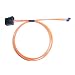 Produktbild MOST LWL Lichtwellenleiter Kabelsatz 2x 800mm und MOST Stecker