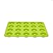 Produktbild Original Steinbach Minidonutform | Backform | 24 Mini Donut | Silikon | Füllmenge ca. 280 ml | max. 200 °C | ca. 27 x 22 cm | grün
