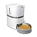 HoneyGuaridan Comedero Automático para Perros y Gatos, Dispensador de Comida con Bol...