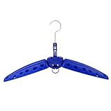 Farbe blau perfk Faltbar Bügel für Trockenanzug, Nasstauchanzug und Neoprenanzug - Blau