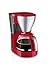 Produktbild Melitta Filter-Kaffeeautomat mit Glaskanne, Easy Top, Rot / Stahl gebürstet, 1010-16