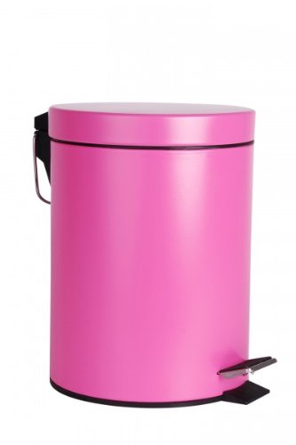 5 Liter Abfalleimer – Treteimer – Badeimer – Mülleimer – Eimer – Kosmetikeimer – Müllsammler – Abfallsammler, Farbe:Grün - 8