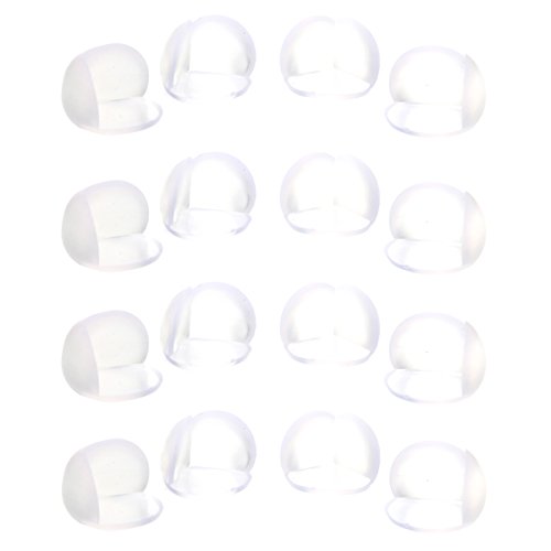 Foxnovo Set of 16 Silicone Table Corner Protectors Guards for Baby Child Kids Safety