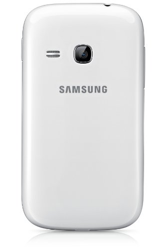 Samsung Galaxy Young S6310N Smartphone (8,1 cm (3,2 Zoll) Touchscreen, Cortex A5, 1GHz, 768MB RAM, 4GB interner Speicher, 3,2 Megapixel Kamera, Android 4.1) weiÃŸ