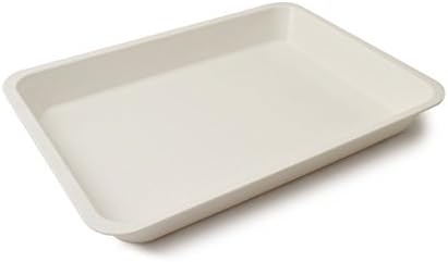 cartaffini – Melamine Rectangular Tray 35 x 25 x 4 cm – &amp; # x202 °F; Colour: White Standard