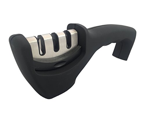 KitchnPro Messerschärfer Messerschleifer Knife Sharpener mit 3 Stufen - 2