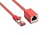 Produktbild Good Connections Cat.6 Ethernet LAN Patchkabel-Verlängerung mit Rastnasenschutz RNS, S/FTP, PiMF, PVC, 250MHz, OFC, CU - Gigabit-fähig (10/100/1000-Base-T Ethernet Netzwerke) - rot, 10 m