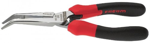Facom 183.20CPE Pince à bec demi-ronde coudée
