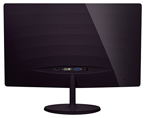 Philips Monitores 227E6LDAD 00 - Monitor de 22   resoluci  n 1920 x 1080 Pixels  tecnolog  a WLED  Contraste 1000 1  1 ms  VGA   Color Cerezo Negro