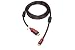 Produktbild HDMI Kabel 2,0 m schwarz von Mini-HDMI auf 19 poliger HDMI A-Anschluss passend für Panasonic HC-V707, HC-V727, HC-X810, HC-X929, etc.