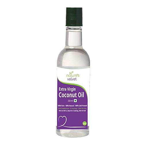 Natures Velvet Lifecare Virgin Coconut Oil for Cooking and Skin (250 Ml) RS.299 (40.00% Off) - Amazon