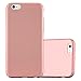 Produktbild Cadorabo Hülle für Apple iPhone 6 / iPhone 6S - Hülle in Metall Rose Gold – Hardcase Handyhülle im Matt Metal Design - Schutzhülle Bumper Back Case Cover