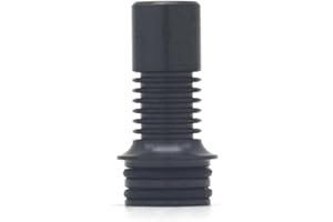 RUIYITECH Edelstahl Kühlkörper 510 Gewinde MTL Tropfspitze 510 Tropfspitzen für BSKR & Berserker Mini V2 Mtl Rta (Schwarz)