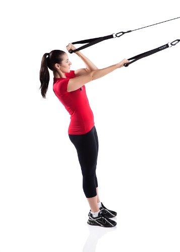 Spinning® Erwachsene CrossCore180 Rotational Bodyweight Training System, Schwarz, 23 x 23 x 11 - 9