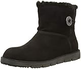 profilierte Laufsohle s.Oliver Damen 26412-21 Schlupfstiefel, Schwarz (Black 1), 42 EU