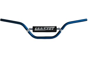 Guidon avec barre - GUNSHOT - diam. 22mm - Bleu - Dirt Bike