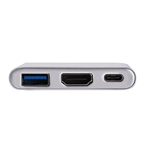GHB Adapter Typ C USB 3.1 Hub USB 3.0 / 4K HDMI / USB Typ C trennbar Plug und Play Kabel für MacBook Google Chromebook Pixel usw. - 4