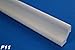 Produktbild 2 Meter PVC Eckprofil Kunststoff Eckleiste Zierprofil stoßfest 30x30mm, F11