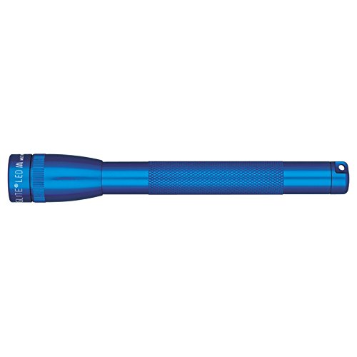 Mag-Lite LED Mini AAA Taschenlampe bis zu 84 Lumen, 12,5 cm, inkl. 2 Micro-Batterien und Taschenclip, blau, SP32116 - 2