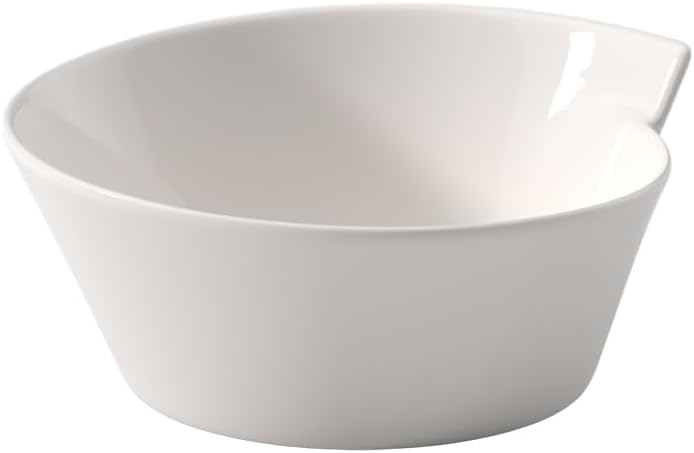 Villeroy & Boch, NewWave, Cuenco, 600 ml, porcelana premium, blanco, apto para lavavajillas y el microondas
