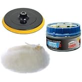Polishing Auto Body Vehicle Bumper Scratch Remover Cake Polishing Application Set Disc Palm Grinding Pluggable