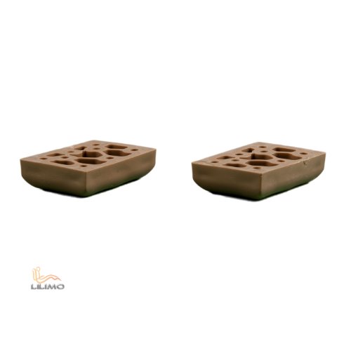 Strandkorb Kunststoff-Gleiter-Set, 6er-Set, LILIMO ® - 2