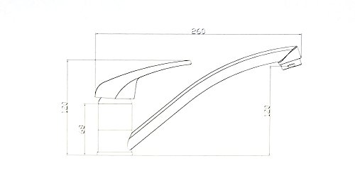 TG Niederdruck Küche Armatur Küchenarmatur Einhebelmischer Boiler Anschluss, verchromt - 2