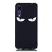 Produktbild Everainy Huawei P20 Pro Hülle Silikon Bumper Gummi Kreativ Cover Hüllen Kompatibel für Huawei P20 Pro Handyhülle Stoßfest TPU Stoßstange Schwarz Schutzhülle (Augen)