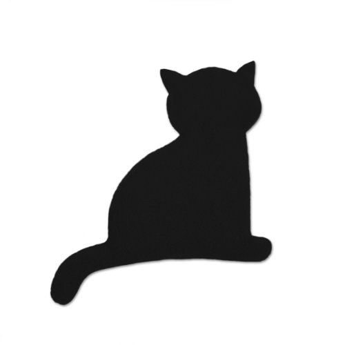 Leschi Warming pillow (for babies) | 36492 | Minina the cat | sitting | small | Colour: Midnight / Midnight