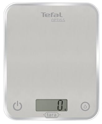Tefal bc5004 Optiss Glass Balance de cuisine électronique Silver