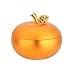 Produktbild WEN PING Aschenbecher für Zigaretten Kreative Hause Apple aschenbecher aluminiumlegierung ruß bar Wohnzimmer büro Dekoration persönlichkeit Trend multifunktions Aschenhalter verwenden (Color : Gold)