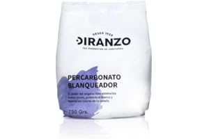 FAMILYCOM. Percarbonato Blanqueador Diranzo 750g. 100% Puro, Quitamanchas, Higienizante.