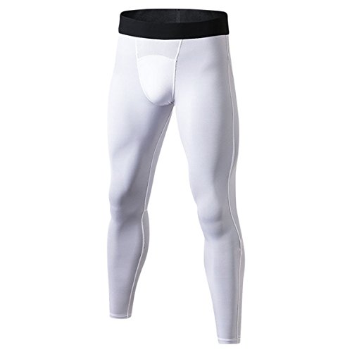 LANBAOSI Collants pour Homme Pantalon de Compression sous-Vêtements Thermique Leggin