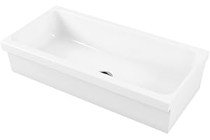 GALASSIA ITALY Galassia - Lavabo a canale Ninive cm 90 smaltato su 4 lati Galassia