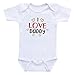 Produktbild squarex Neugeborenes Baby Mädchen Jungen Kurzarm Overall Vatertag Brief Drucken Strampler Roben Outfits Sommer Casual Strampler