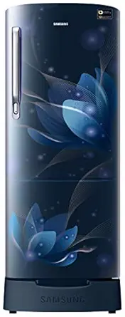 Samsung 192 L 3 Star Direct-Cool Single Door Refrigerator (RR20T282YU8/NL, SAFFRON Blue)