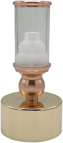 Chuangding Alloy Plated Color Changing/Monochromatic Table Desk Lamp for Party Home Battery Operated TCD-1218D